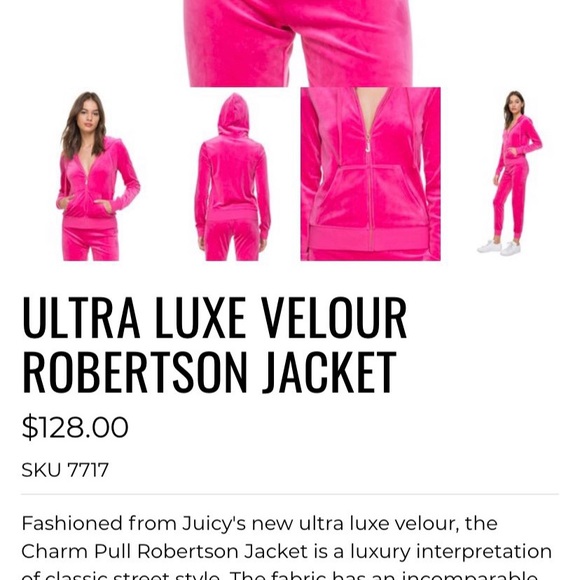 juicy couture sweatshirt - Picture 4 of 4